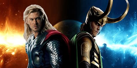 Thor at loki .
